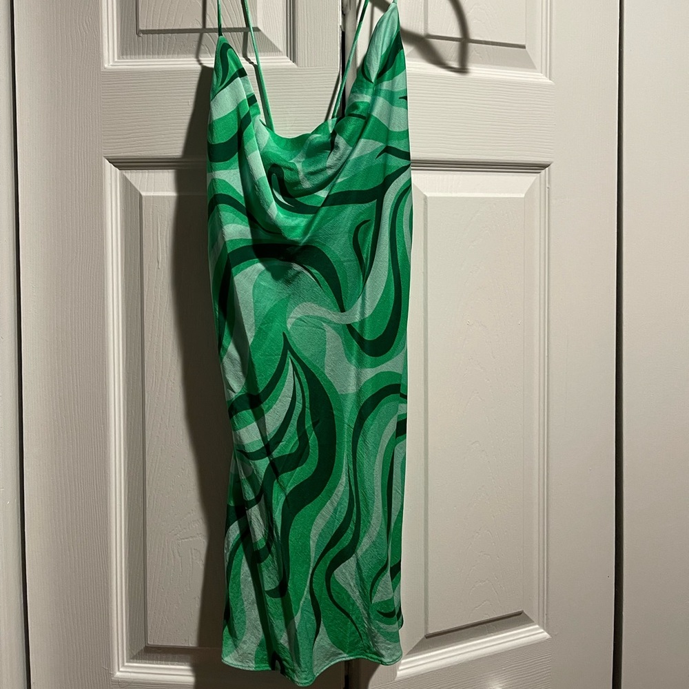 Famous Green Zara Dress